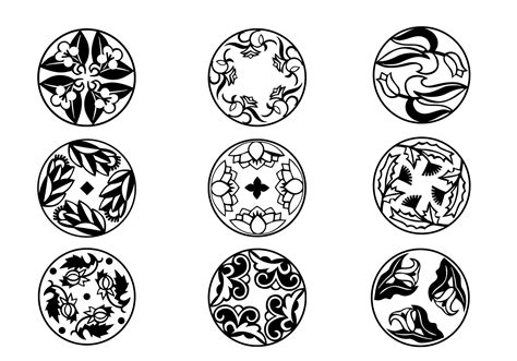 Circular Flourish Ornament Vectors 56375 Vector Art At Vecteezy