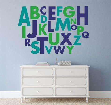 Large Letter Stickers For Walls Letter Rts