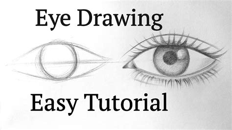 Easy Eye Drawing Steps Draw Eye Eyes Anime Easy Drawing Pretty