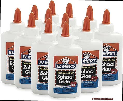 Is Elmers School Glue Safe Glue Things