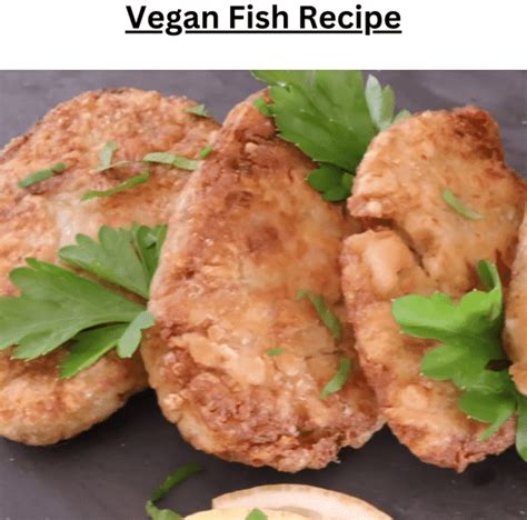 Vegan Fish Recipe Vegan Dinner Cooking Ideas