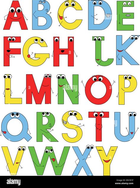 Funny Alphabet Hi Res Stock Photography And Images Alamy