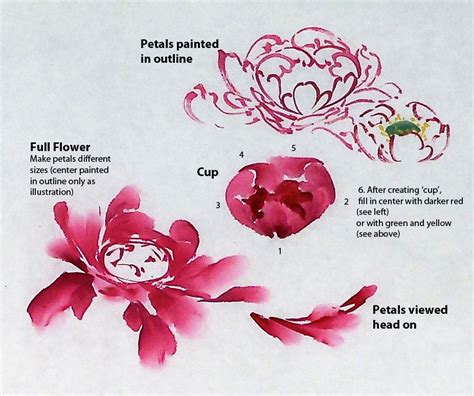 Find Detailed Guidance And Tips On How To Paint Peonies In Chinese