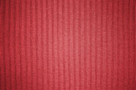 Red Ribbed Knit Fabric Texture Picture Free Photograph Photos