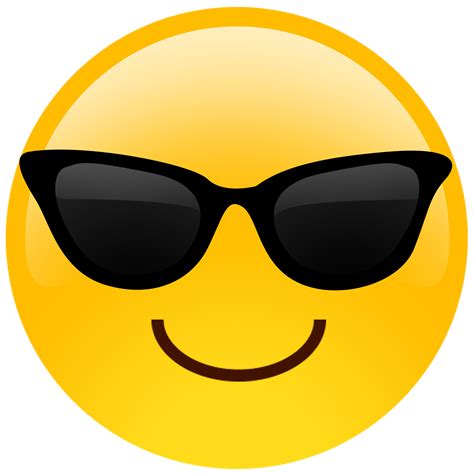 93 Sunglasses Emoji Cl Sunglasses Emoji Clipart Clipartlook