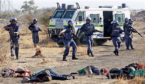 South Africa Remembers Victims Of The Marikana Mine Massacre