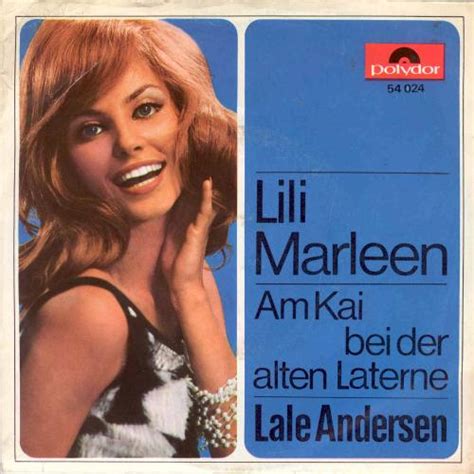 Lili Marleen Am Kai Bei Der Alten Laterne By Lale Andersen Single Schlager Reviews