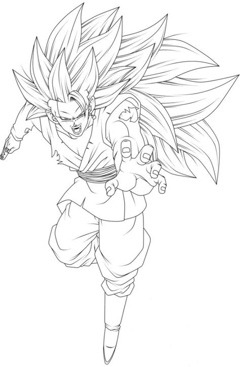 Imagenes De Goku Fase Dios Para Colorear Reverasite
