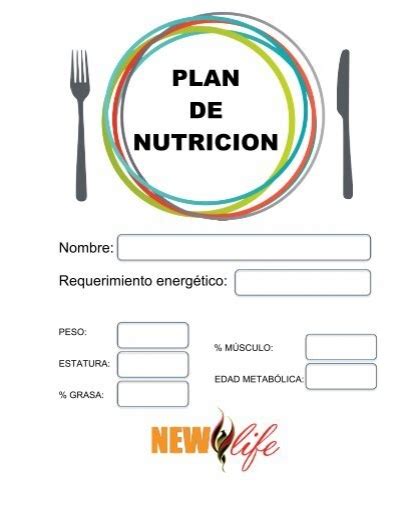 Plan De Nutricion