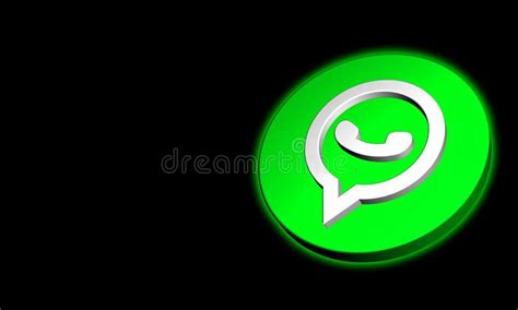 Background Whatsapp Icon 3d Rendering Stock Illustrations 217