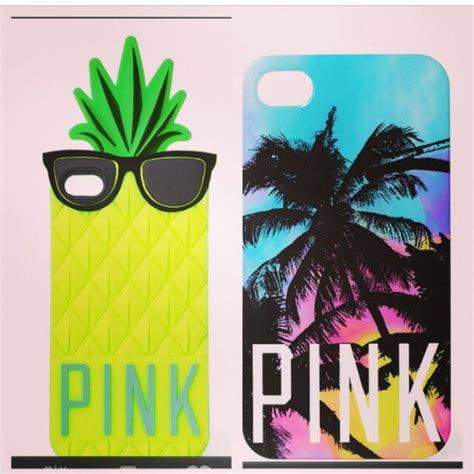 Victorias Pineapple 3d Silicone Case Secret For Iphone Pink Silicon