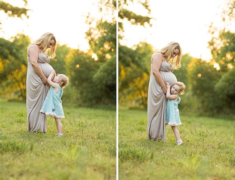 Mother And Daughter Maternity Photos Inspired By This