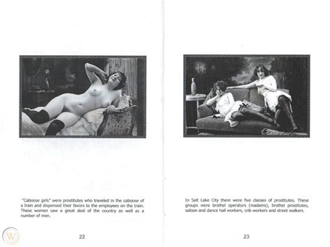 Vintage Nude Risque Prostitute Photos Limited Ed Prostitution Brothel