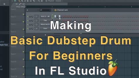 Making Basic Dubstep Drum For Beginners In Fl Studio Youtube