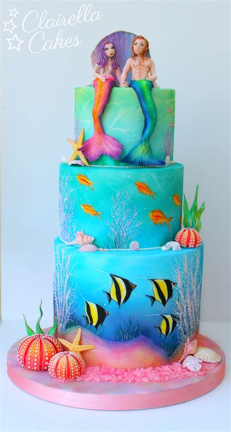 Under The Sea Decoration Fondant Jellyfish Sugar Cake Topper Ocean Theme Other Baking