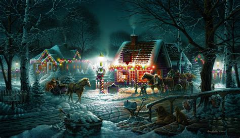 Old Fashioned Christmas By Terry Redlin