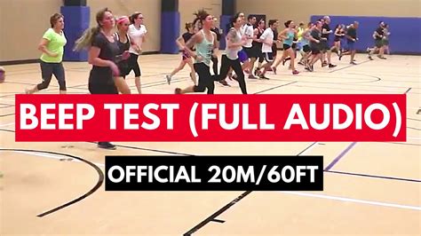 Beep Test Full Audio M Ft How To Do The Beep Test Instructions In Description Youtube