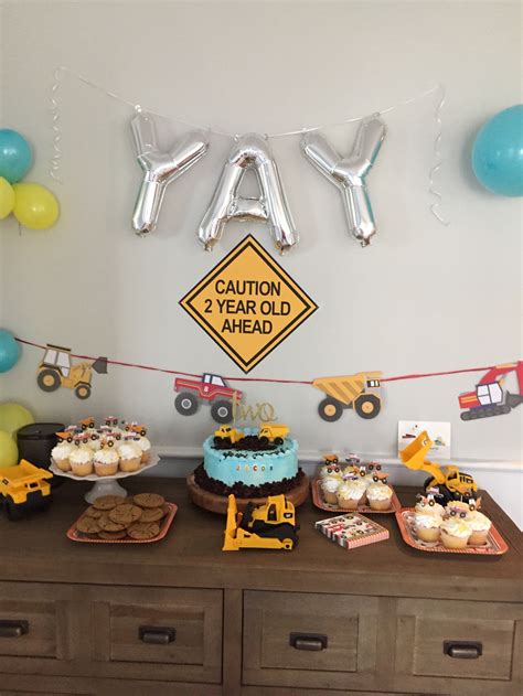 A Construction Party For Jacobs 2nd Birthday Project Nursery