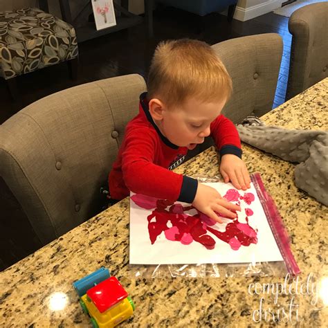Easy Valentine Craft For Toddlers Completely Christi