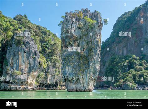 Ko Tapu Also Known As James Bond Island In Phang Nga Bay This Is One