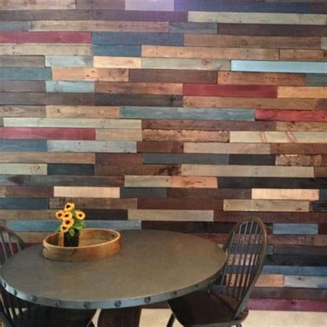Colorful Pallet Wall Decoration Ideas Pallets Furniture Designs