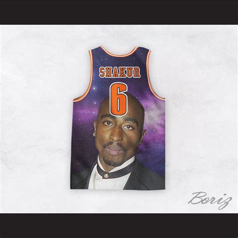 Tupac Shakur 6 Duke Basketball Jersey Design 4