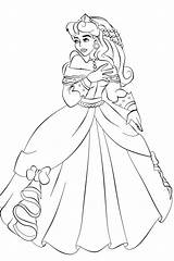 Coloring Aurora Princess Sleeping Beauty Disney Printable Castle Olds Fairy Popular Bell Getcolorings Library Clipart Coloringtop sketch template