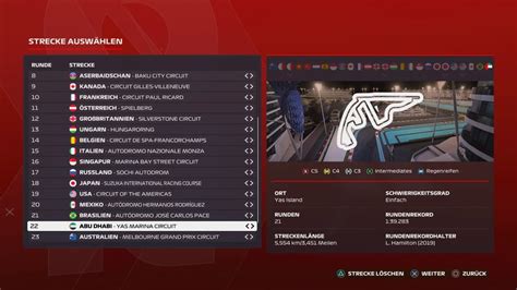 F1 2020 Setups Für Alle Strecken Im F1 Rennkalender