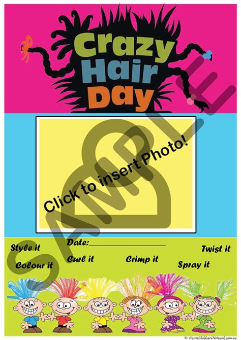 Crazy Hair Day Aussie Childcare Network