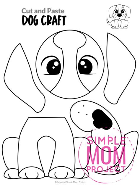 Cut Out Dog Template Printable Free Printable