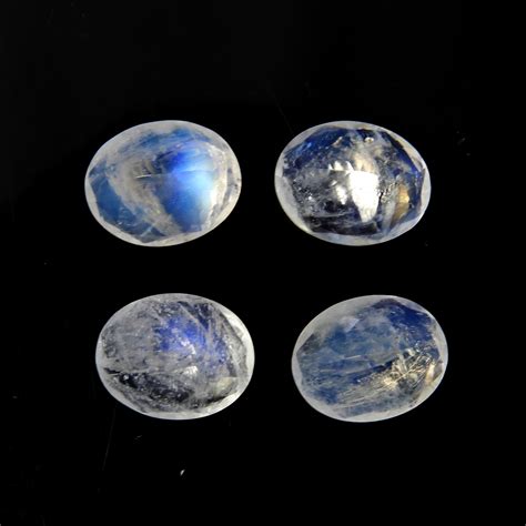 Buy Rainbow Moonstone Faceted Oval 10x8mm Approximately 992 Carat