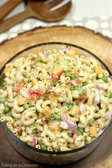 This Easy Macaroni Salad Recipe Is The Perfect Side Dish To Bring To