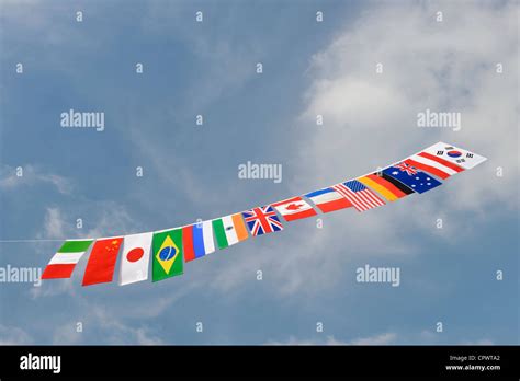 Flags Of Nations Stock Photo Alamy