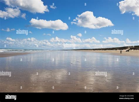 New Zealand View Of Ninety Mile Beach Stock Photo Alamy