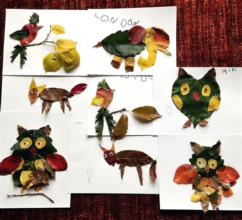 Leaf Animal Crafts To Make This Fall Crafty Morning