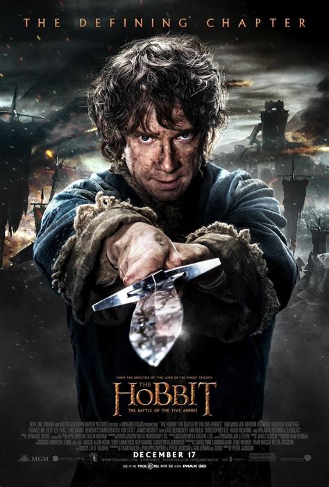 New Bilbo Poster For The Hobbit The Battle Of The Five Armies Ign