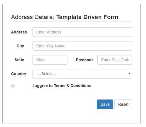 Implementing Template Driven Forms And Validation In Angular With