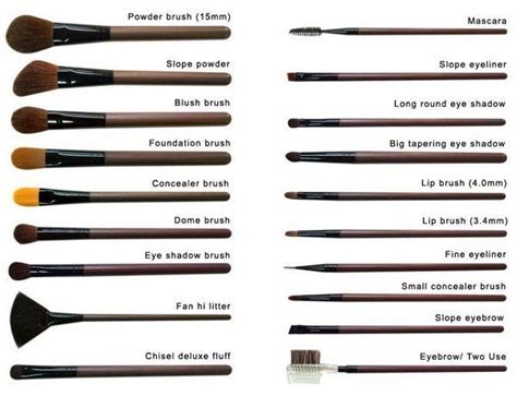 Stop using the same brush throughout the makeup routine. Makeup Brushes And Their Uses - Makeup Vidalondon