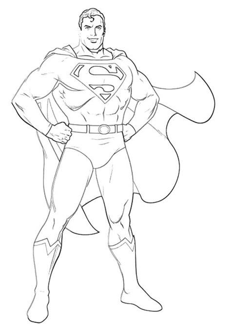 simple superman coloring pages  toddler  love superman coloring pages avengers