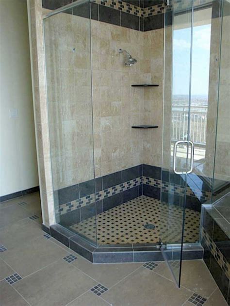 Luxury walk in shower floor and wall designs. Tiled Shower Stalls, Create Distinctive and Stylish Shower ...