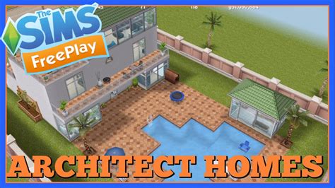 Sims Freeplay Architects Homes Review Romance Update Youtube