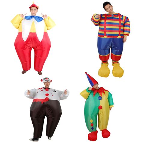 Inflatable Clown Costume Party Halloween Costumes Christmas T Adult