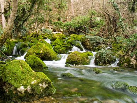 Banco De Imágenes Gratis Río De Agua Viva Cruzando Por Las Rocas