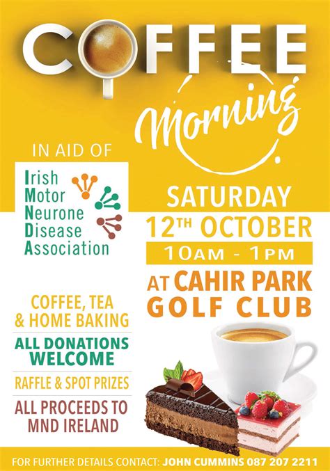 Imnda Irish Motor Neurone Disease Association Coffee Morning
