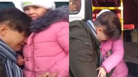 Video La Despedida Más Triste Entre Un Padre Y Su Hija En Ucrania La Gaceta Tucumán