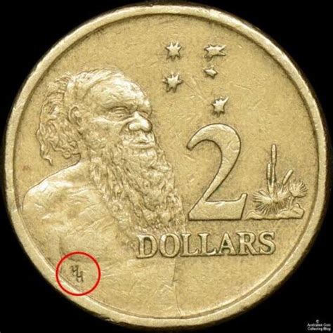 1988 Australian 2 Two Dollar Coin Rare Horst Hahne Hh Initial Ebay