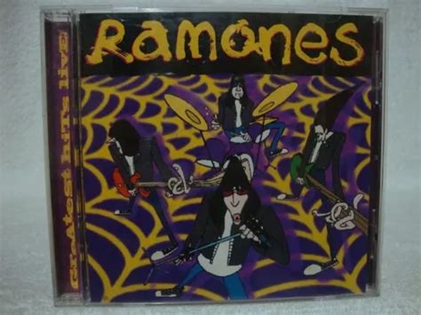 Cd Original Ramones Greatest Hits Live Mercadolivre