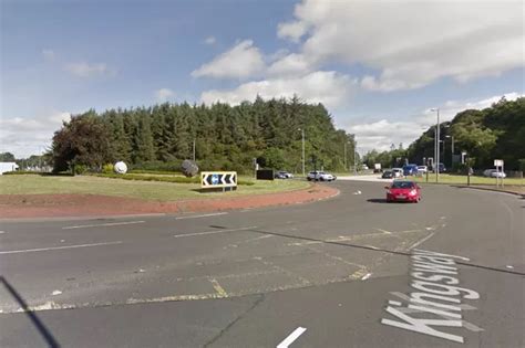15 year old girl killed by car at east kilbride roundabout glasgow live