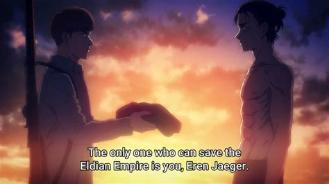 The Only One Who Can Save The Eldian Empire Is You Eren Jaeger Aot