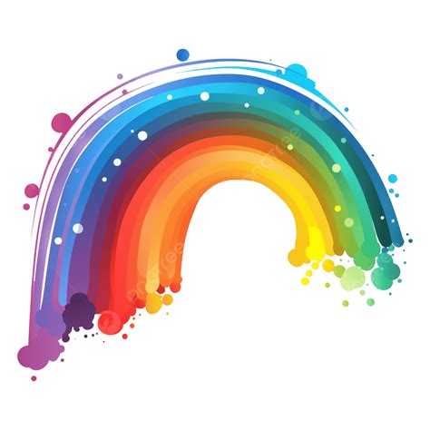 Rainbow Drip Png Vector Psd And Clipart With Transparent Background